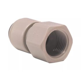   John Guest PI4512C5S Egyenes csatlakozó 3/8"-1/2" UNS BB