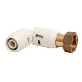   NEXUS Push SN021612FBSW Menetes könyök idom holandival BB 16-1/2"