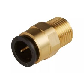   John Guest MM011504N Csatlakozó idom MS 15mm x 1/2" BSPT