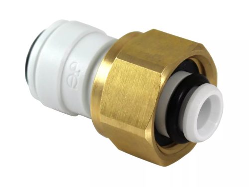 John Guest PI561214CS-NRV2 Egyenes KEG csatlakozó 3/8"-1/2"  BB