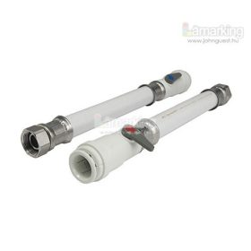   John Guest WFLX39_H Flexibilis cső 22mm x 3/4" - 30cm, BB elzáróval